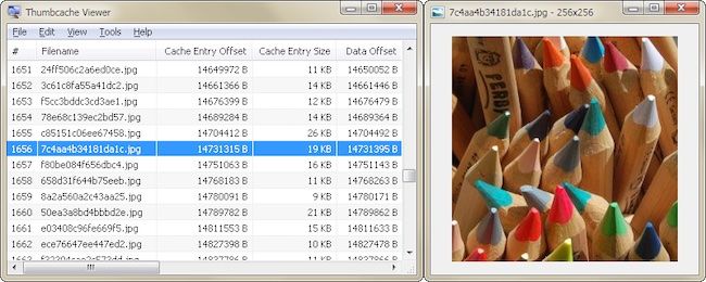 Thumbcache Viewer